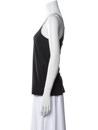 Dries Van Noten Cowl Neck Sleeveless Top