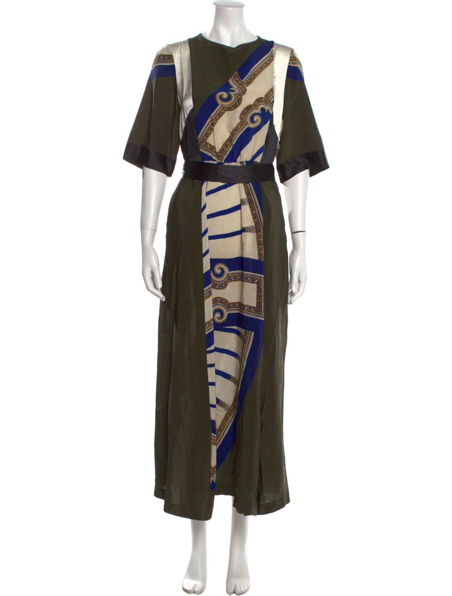 Dries Van Noten Silk Midi Length Dress