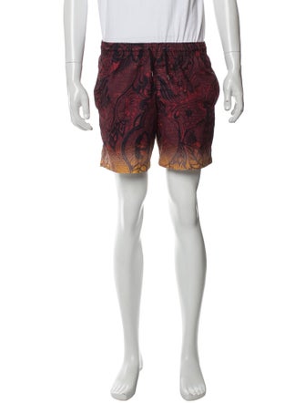 Dries Van Noten Printed Swim Trunks