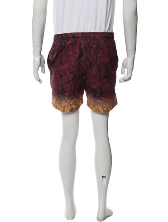 Dries Van Noten Printed Swim Trunks