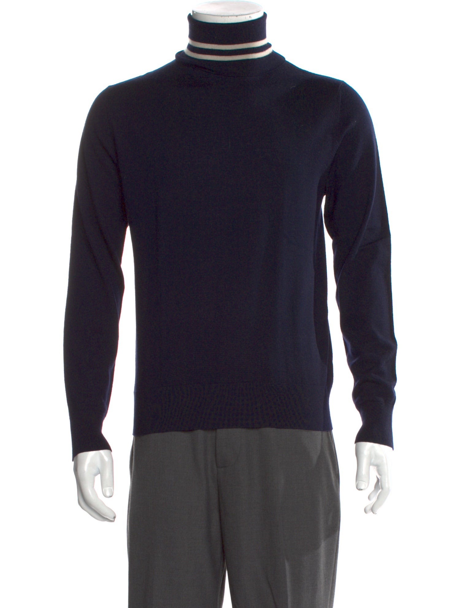 Dries Van Noten Merino Wool Turtleneck Pullover