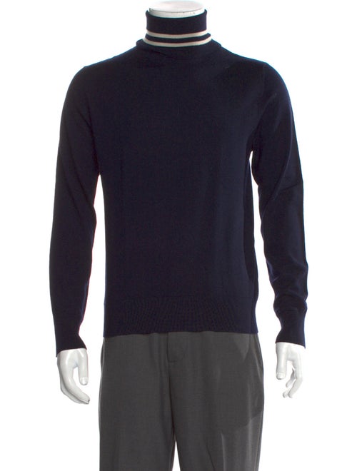 Dries Van Noten Merino Wool Turtleneck Pullover