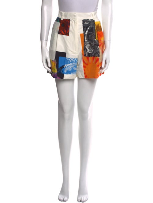 Dries Van Noten Printed Mini Shorts
