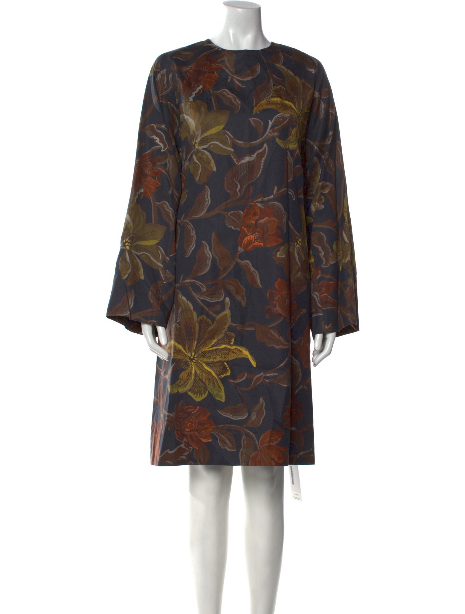 Dries Van Noten Printed Knee-Length Dress