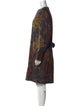 Dries Van Noten Printed Knee-Length Dress