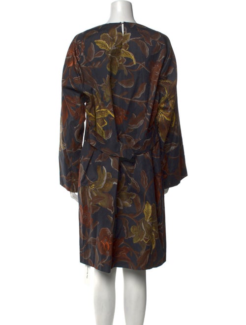 Dries Van Noten Printed Knee-Length Dress