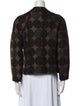 Dries Van Noten Wool Polka Dot Print Jacket