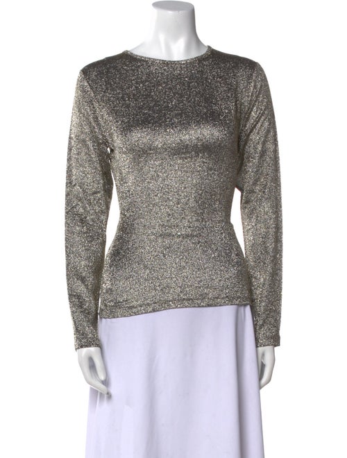 Dries Van Noten Silk Patterned Sweatshirt