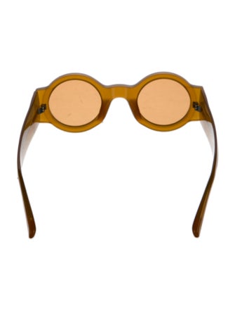 Dries Van Noten Square Tinted Sunglasses