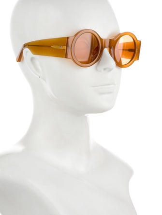 Dries Van Noten Square Tinted Sunglasses