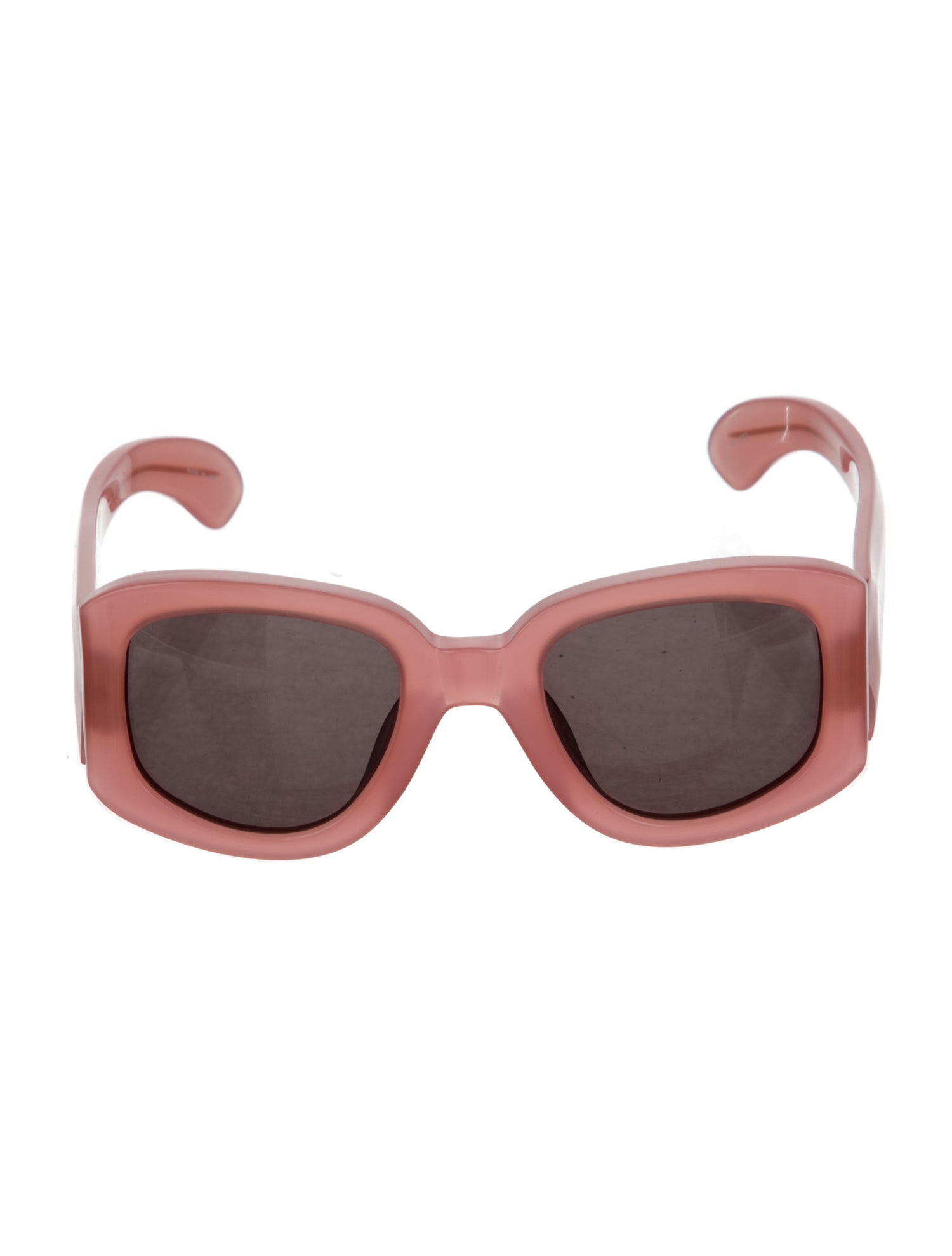 Linda Farrow x Dries Van Noten Oversize Tinted Sunglasses
