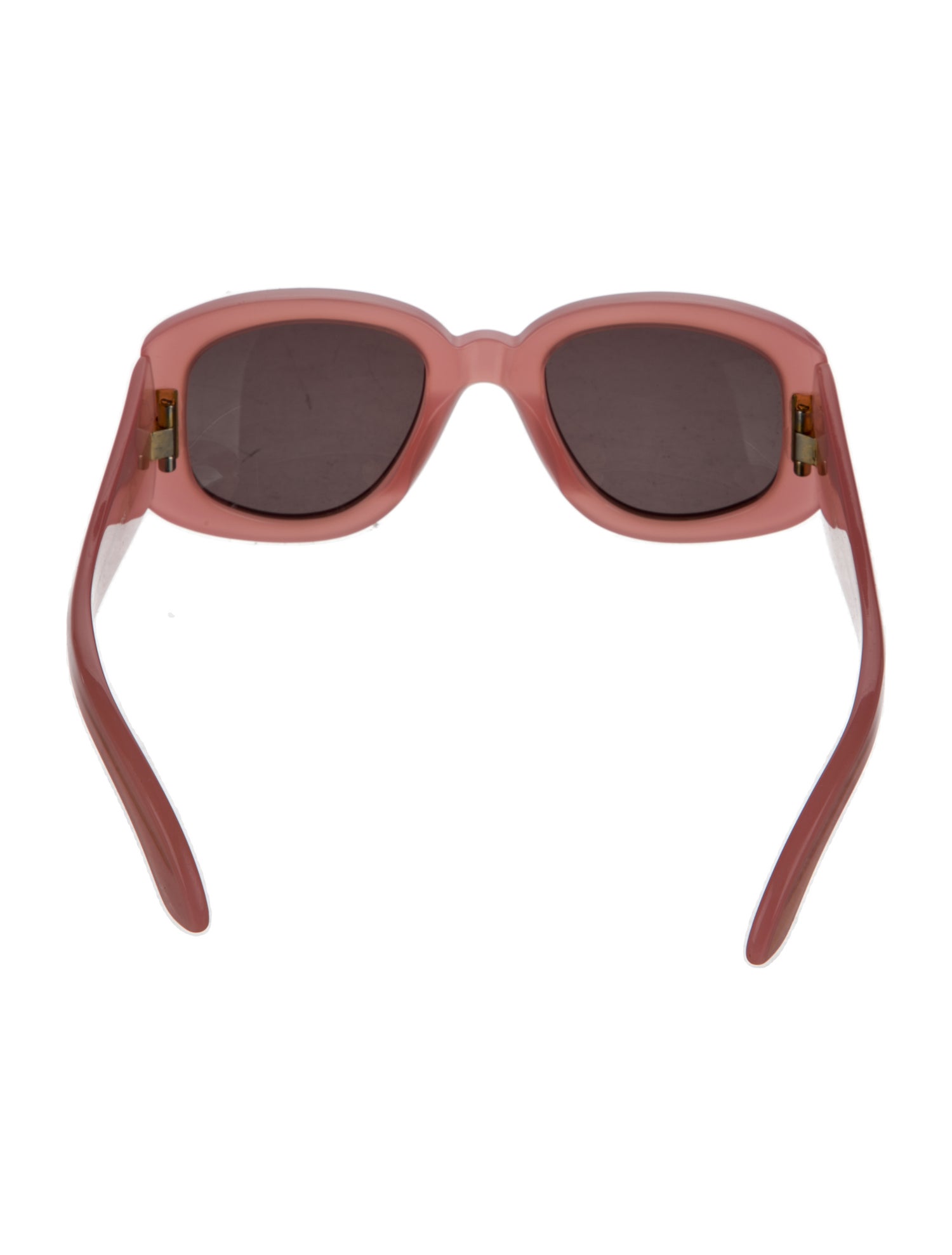 Linda Farrow x Dries Van Noten Oversize Tinted Sunglasses