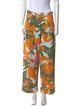 Dries Van Noten Printed Wide Leg Pants
