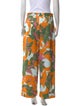 Dries Van Noten Printed Wide Leg Pants