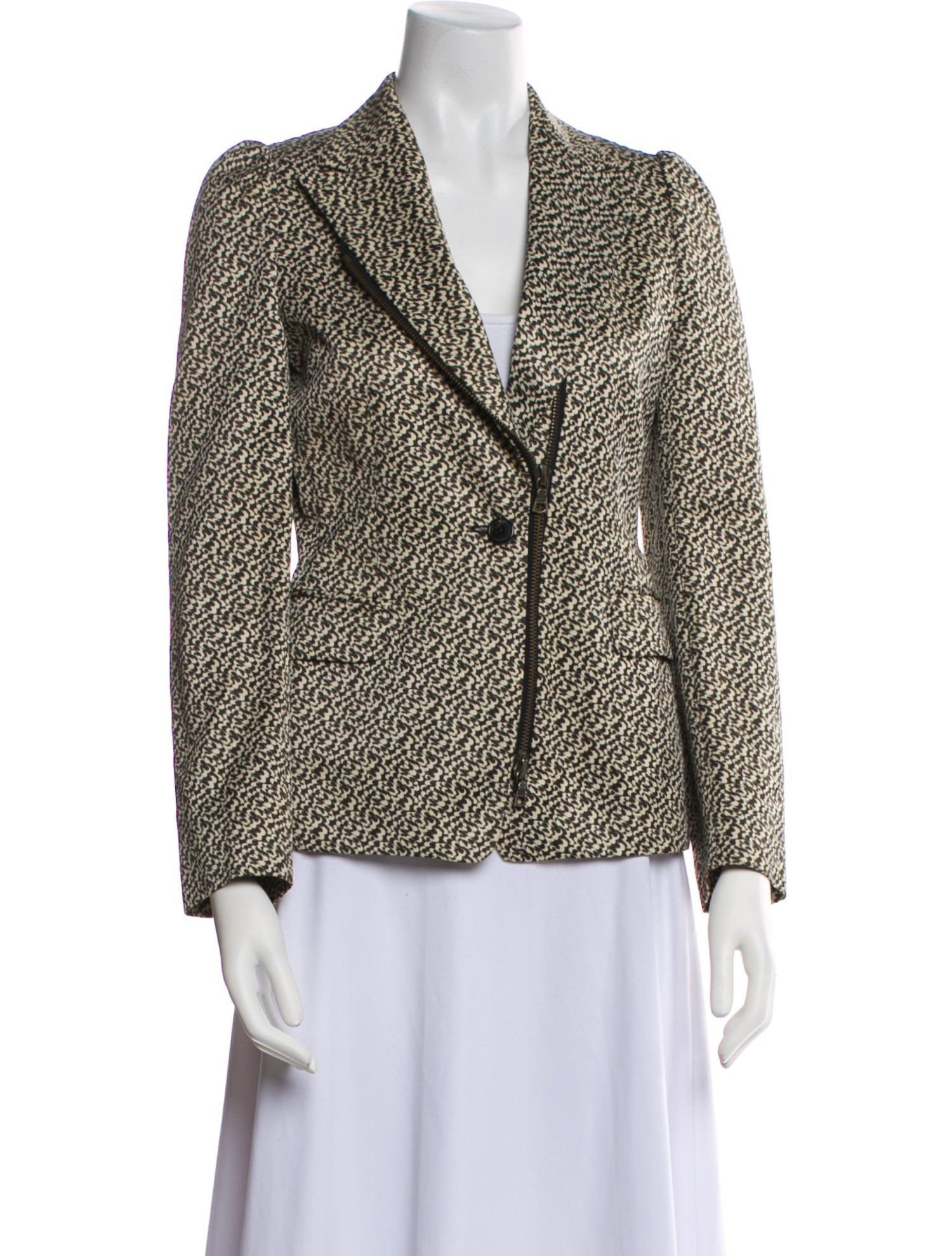 Dries Van Noten Printed Blazer