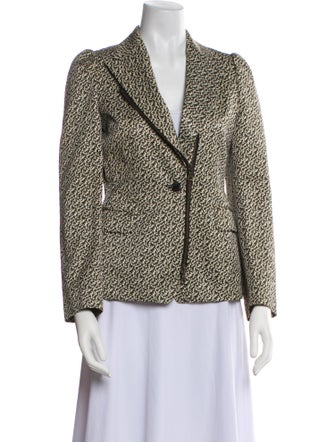 Dries Van Noten Printed Blazer