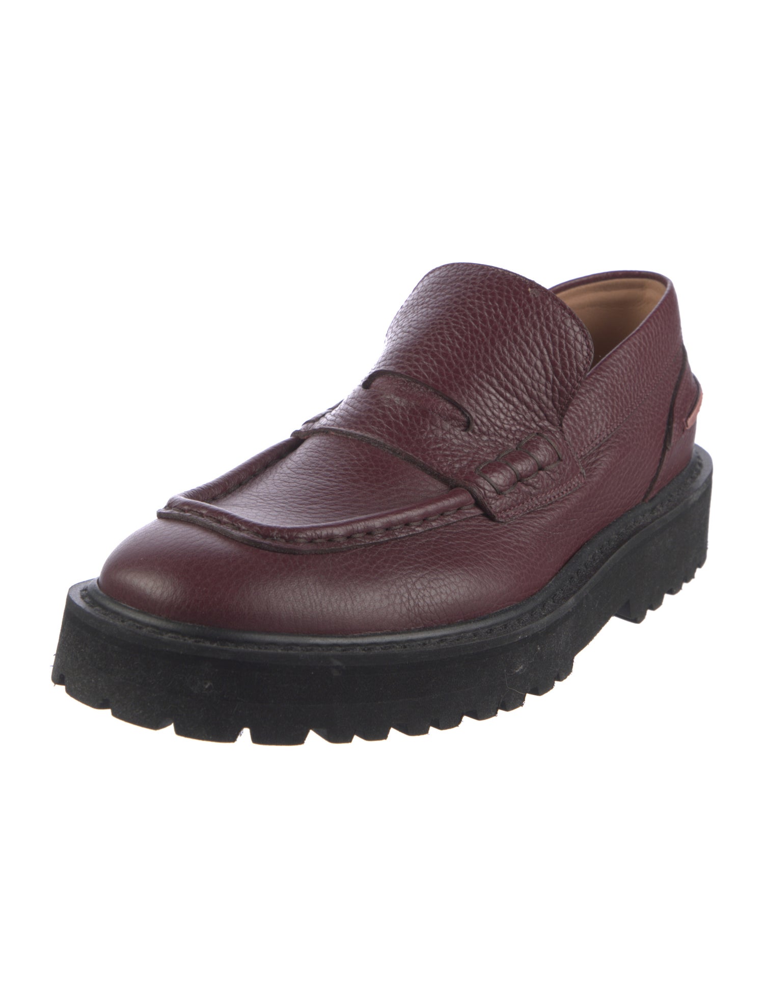 Dries Van Noten Leather Loafers