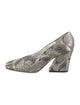 Dries Van Noten Canvas Printed Pumps