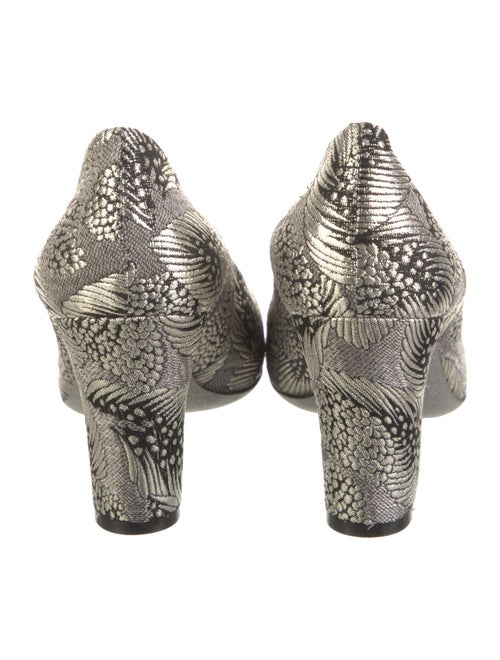 Dries Van Noten Canvas Printed Pumps