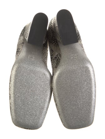 Dries Van Noten Canvas Printed Pumps