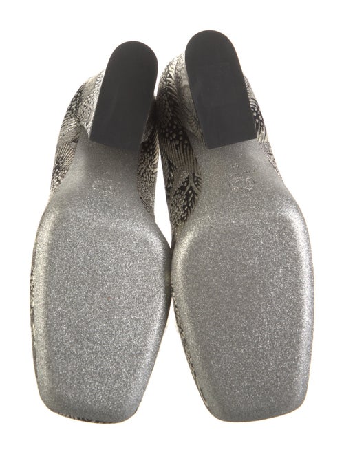 Dries Van Noten Canvas Printed Pumps