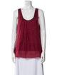 Dries Van Noten Scoop Neck Sleeveless Top
