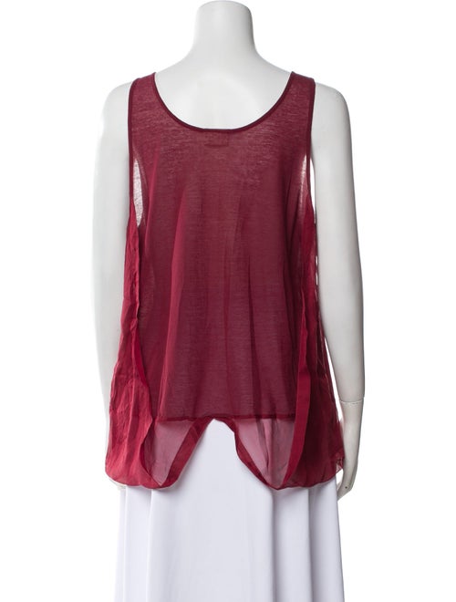 Dries Van Noten Scoop Neck Sleeveless Top