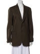 Dries Van Noten Wool Striped Blazer