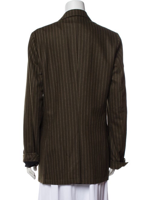 Dries Van Noten Wool Striped Blazer