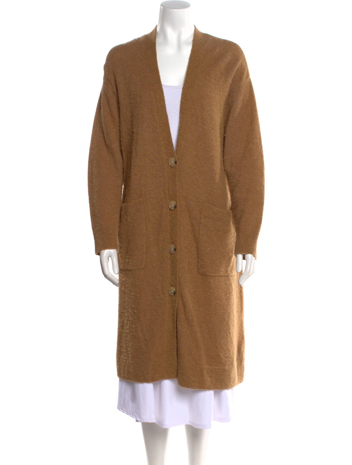 Dries Van Noten Alpaca V-Neck Sweater