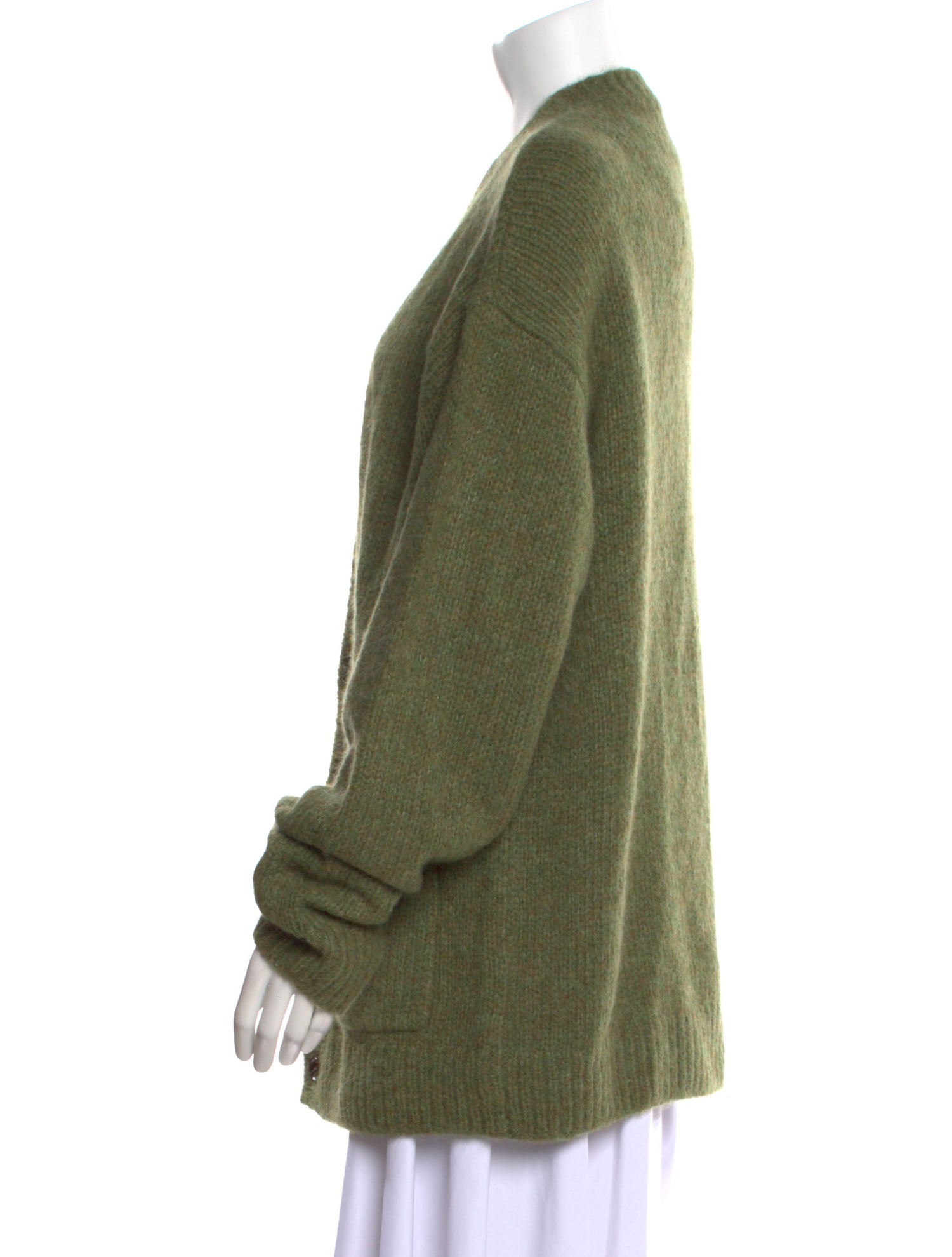 Dries Van Noten Alpaca V-Neck Sweater w/ Tags