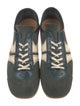 Dries Van Noten Suede Colorblock Pattern Sneakers