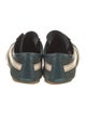 Dries Van Noten Suede Colorblock Pattern Sneakers