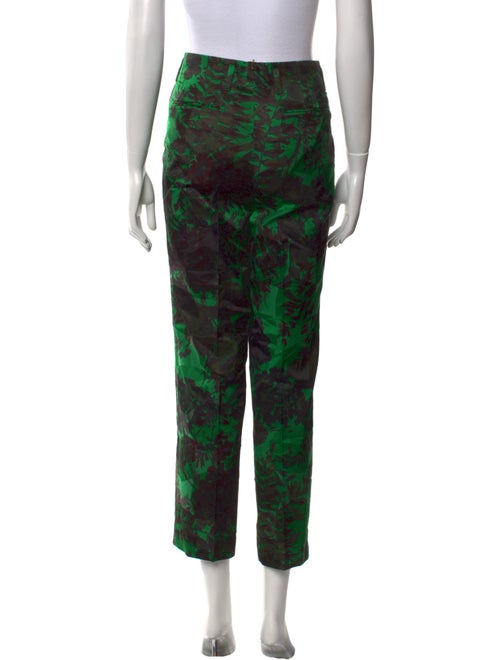 Dries Van Noten Floral Print Straight Leg Pants