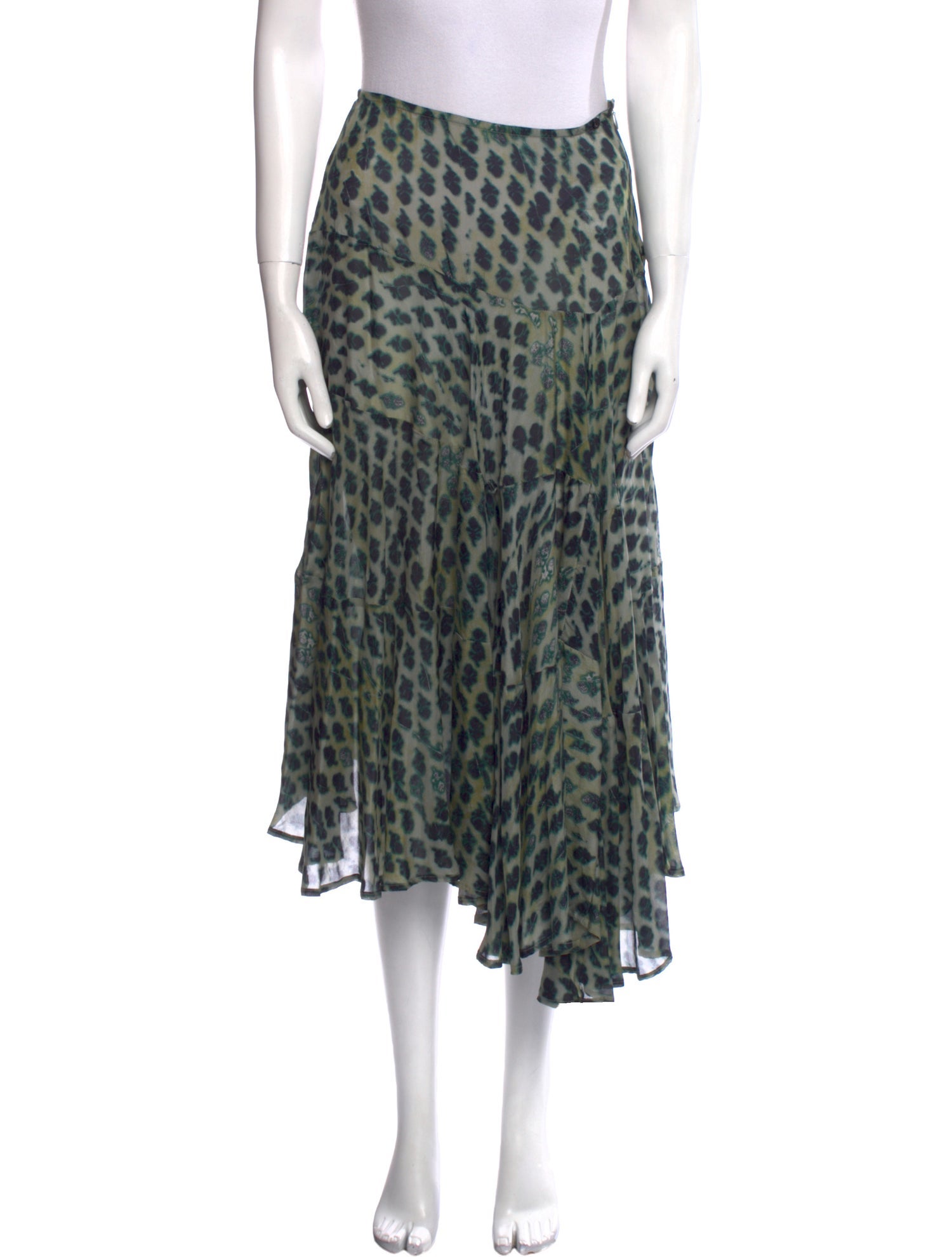 Dries Van Noten Vintage Midi Length Skirt