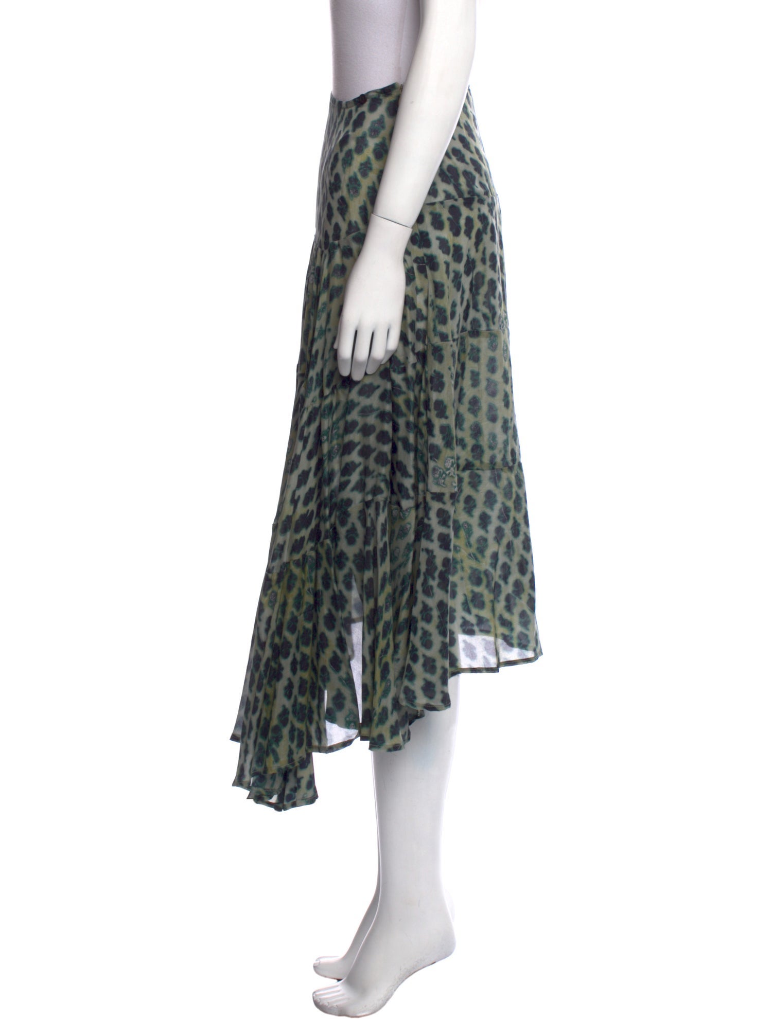 Dries Van Noten Vintage Midi Length Skirt