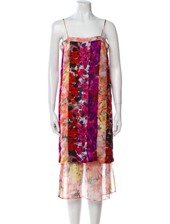 Dries Van Noten Printed Midi Length Dress