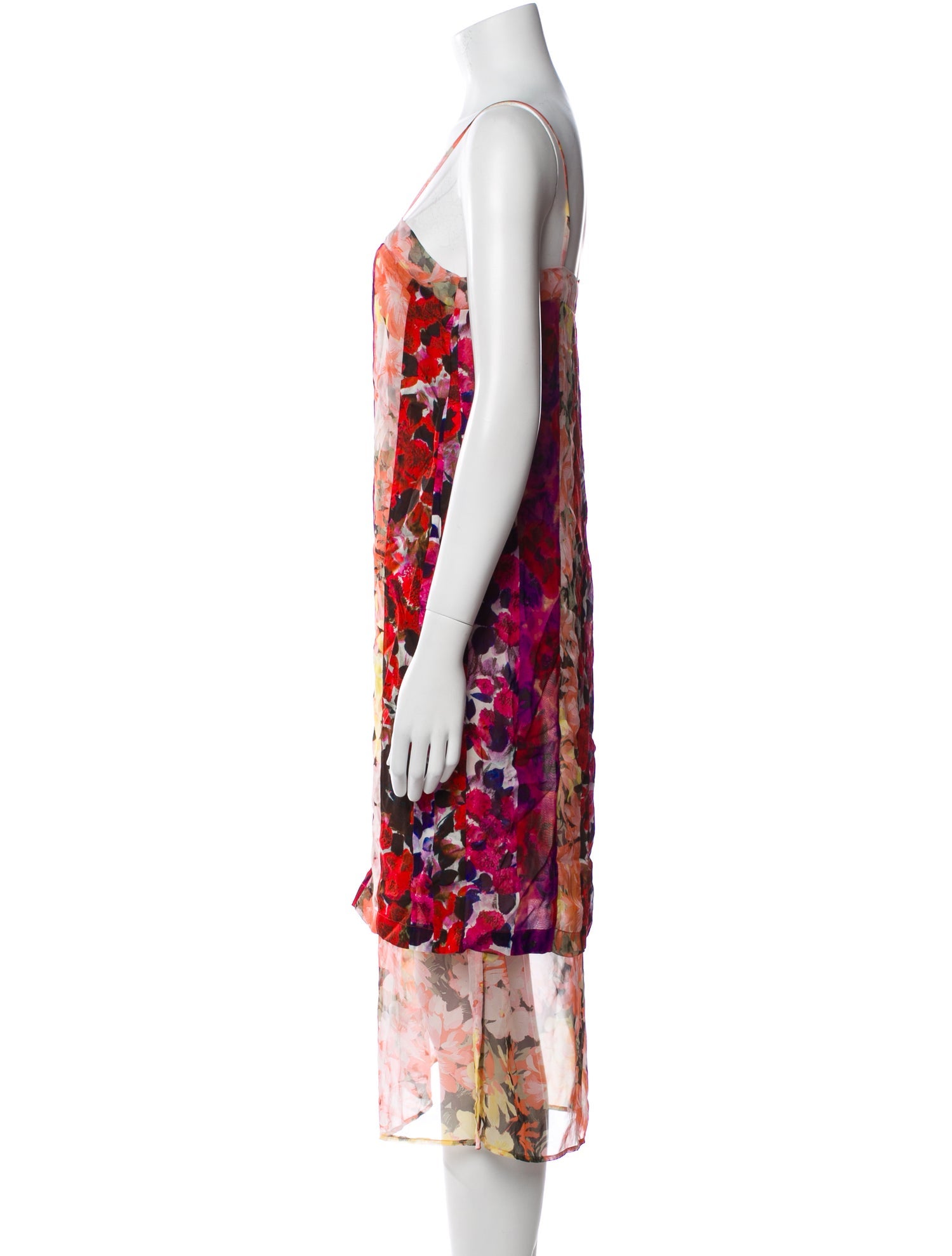 Dries Van Noten Printed Midi Length Dress