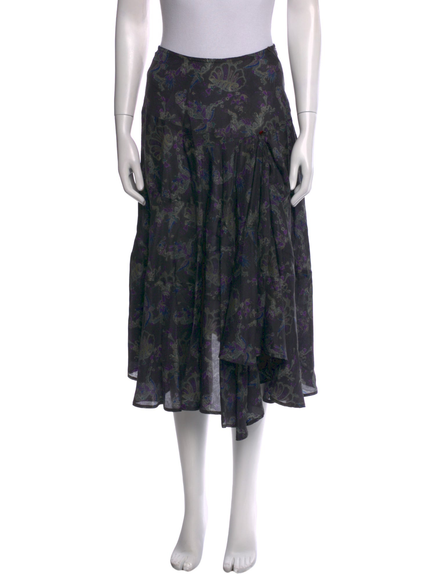 Dries Van Noten Vintage Knee-Length Skirt