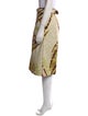 Dries Van Noten Animal Print Knee-Length Skirt