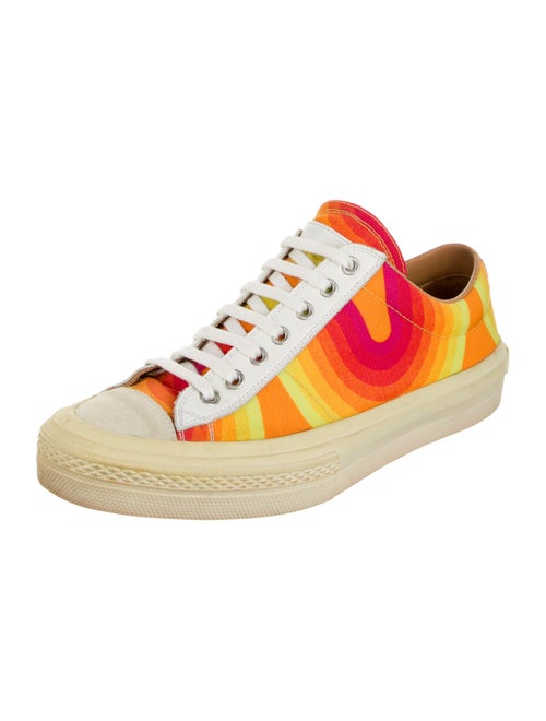 Dries Van Noten Canvas Printed Sneakers