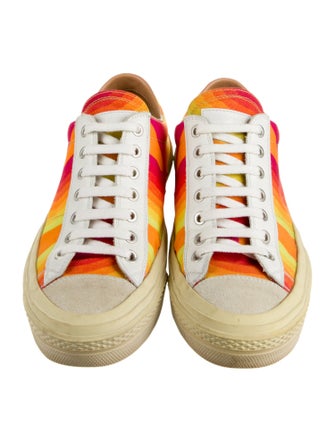 Dries Van Noten Canvas Printed Sneakers