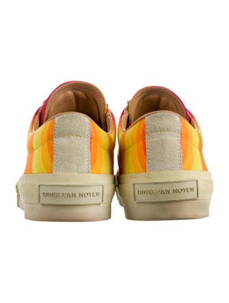 Dries Van Noten Canvas Printed Sneakers