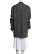Dries Van Noten Wool Tweed Pattern Evening Jacket
