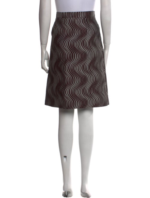Dries Van Noten Printed Knee-Length Skirt