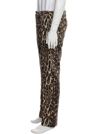 Dries Van Noten Mens Tapered Cropped Pants