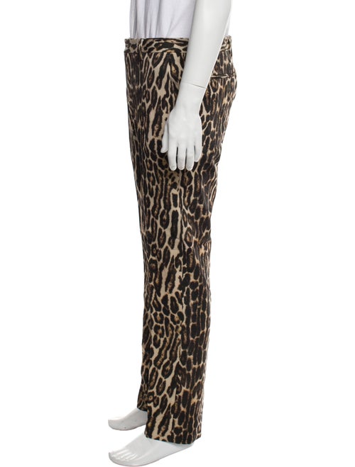 Dries Van Noten Mens Tapered Cropped Pants