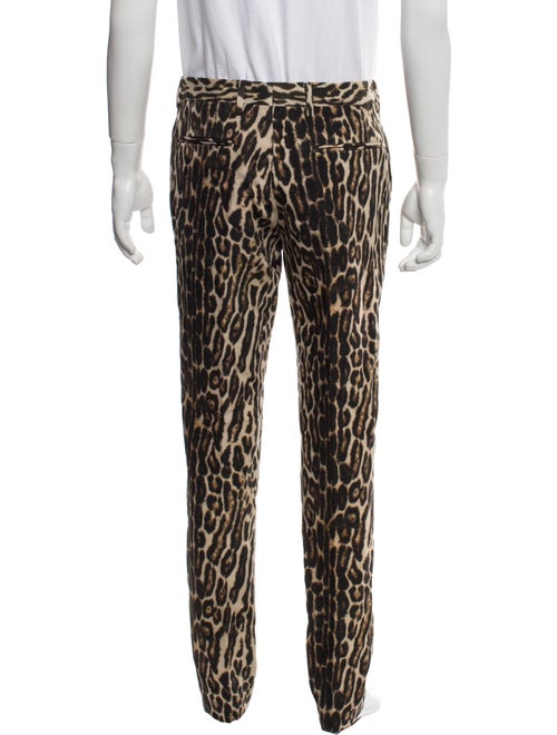 Dries Van Noten Mens Tapered Cropped Pants
