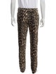 Dries Van Noten Mens Tapered Cropped Pants