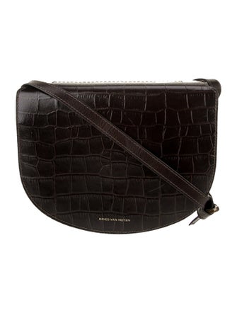 Dries Van Noten Leather Crossbody Bag